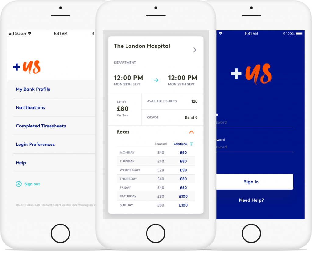 Staff bank app